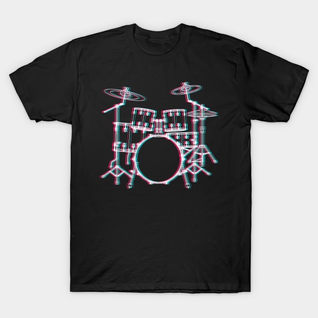 Drums T-Shirt by n23tees